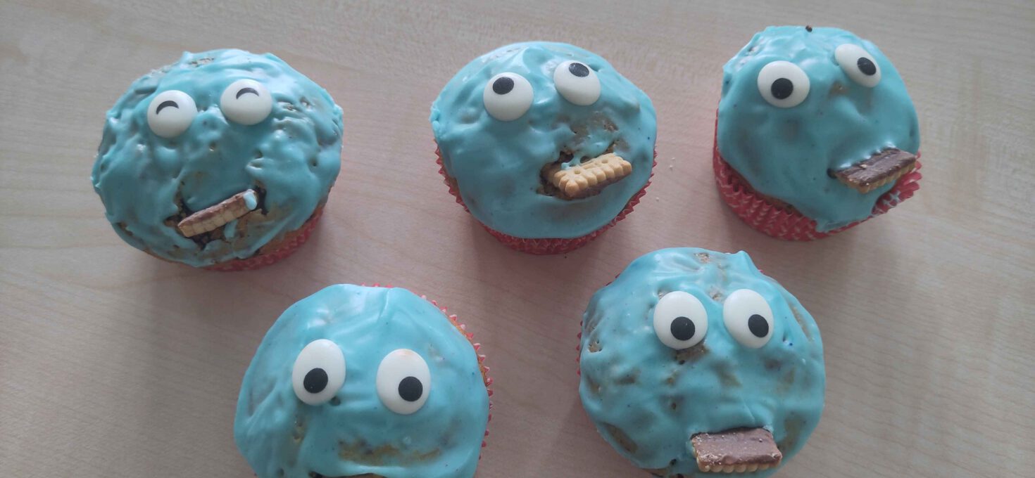 Köstliche Überraschung: Krümelmonster Muffins begeistern das Büro